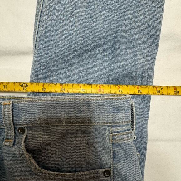 Rag & Bone Jean Thrasher Skinny Jeans Light Wash Size 30 Women’s Mid Rise Denim - Picture 8 of 10
